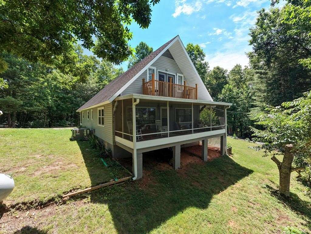 12.2 Acres of Recreational Land with Home for Sale in Blairsville, Georgia