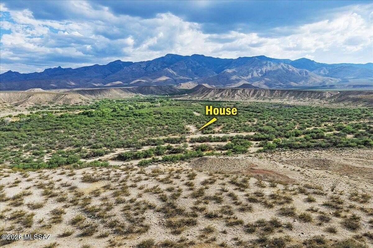 40 Acres of Recreational Land with Home for Sale in Pima, Arizona