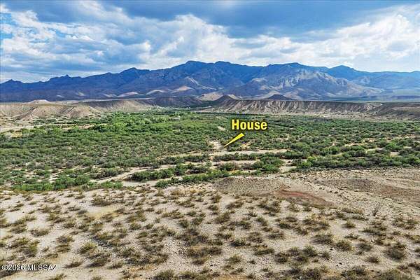 40 Acres of Recreational Land with Home for Sale in Pima, Arizona