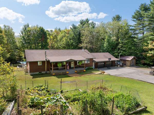 8.7 Acres of Land with Home for Sale in Paul Smiths, New York