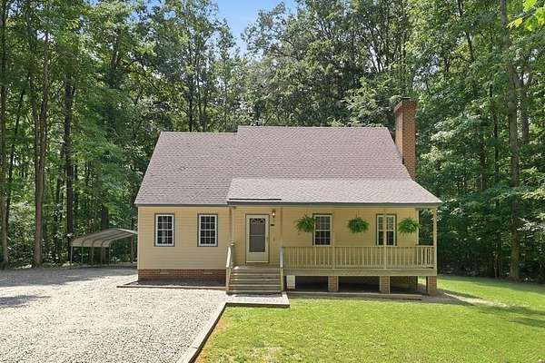 5.16 Acres of Land with Home for Sale in Amelia Court House, Virginia