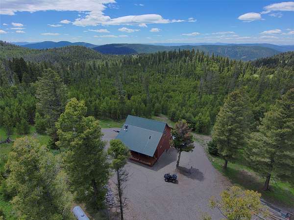 40 Acres of Recreational Land with Home for Sale in Helmville, Montana
