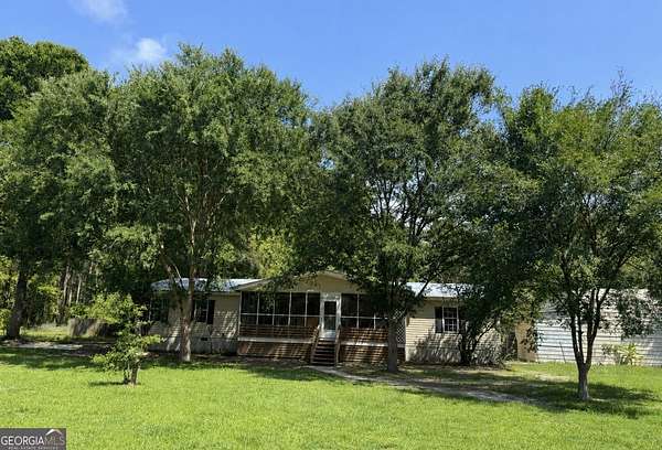 4.45 Acres of Land with Home for Sale in Glennville, Georgia