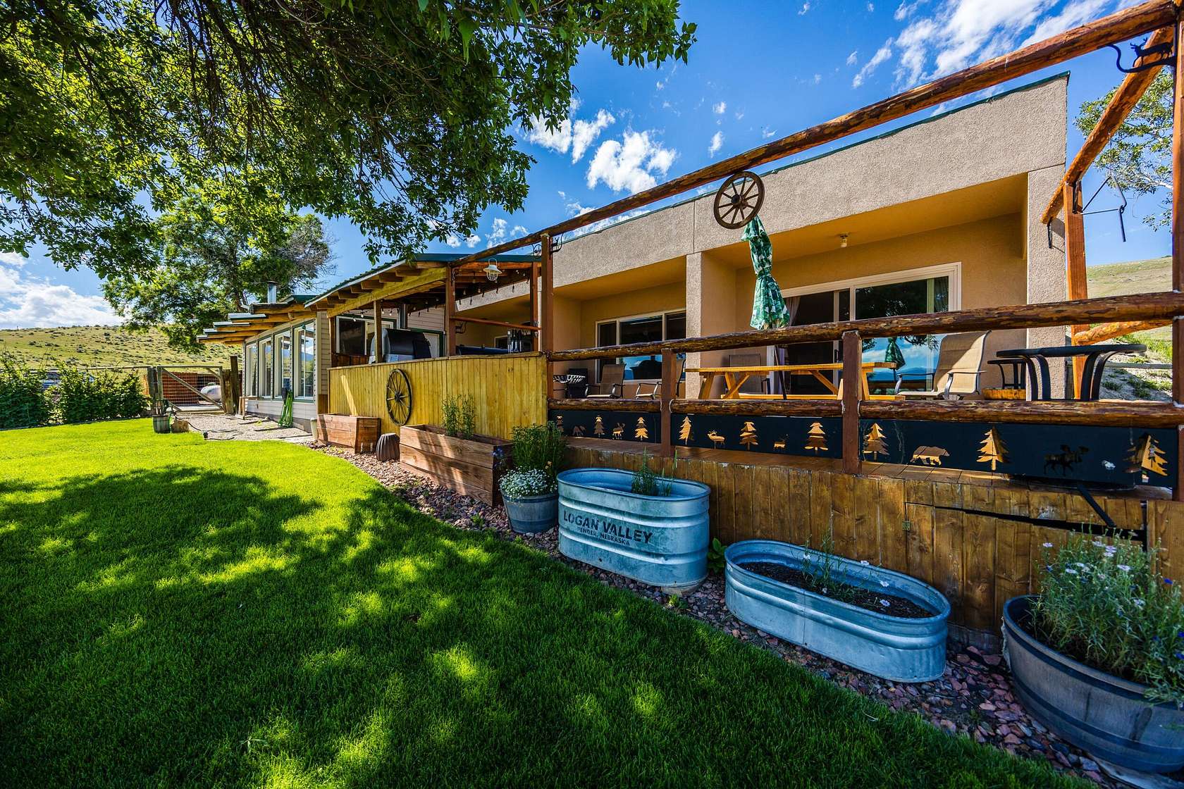 10.5 Acres of Land with Home for Sale in Sheridan, Wyoming