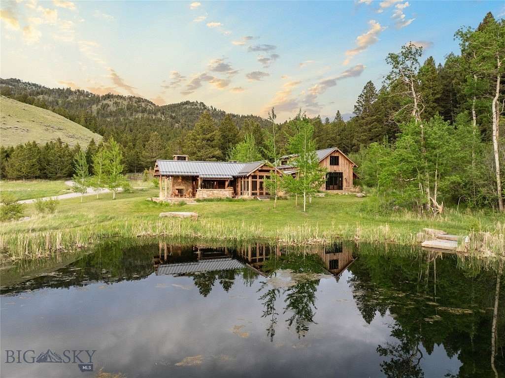 83.5 Acres of Land with Home for Sale in Bozeman, Montana