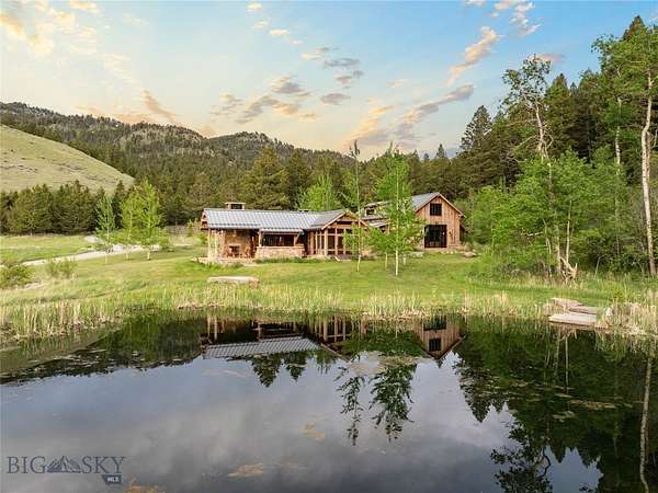 83.5 Acres of Land with Home for Sale in Bozeman, Montana