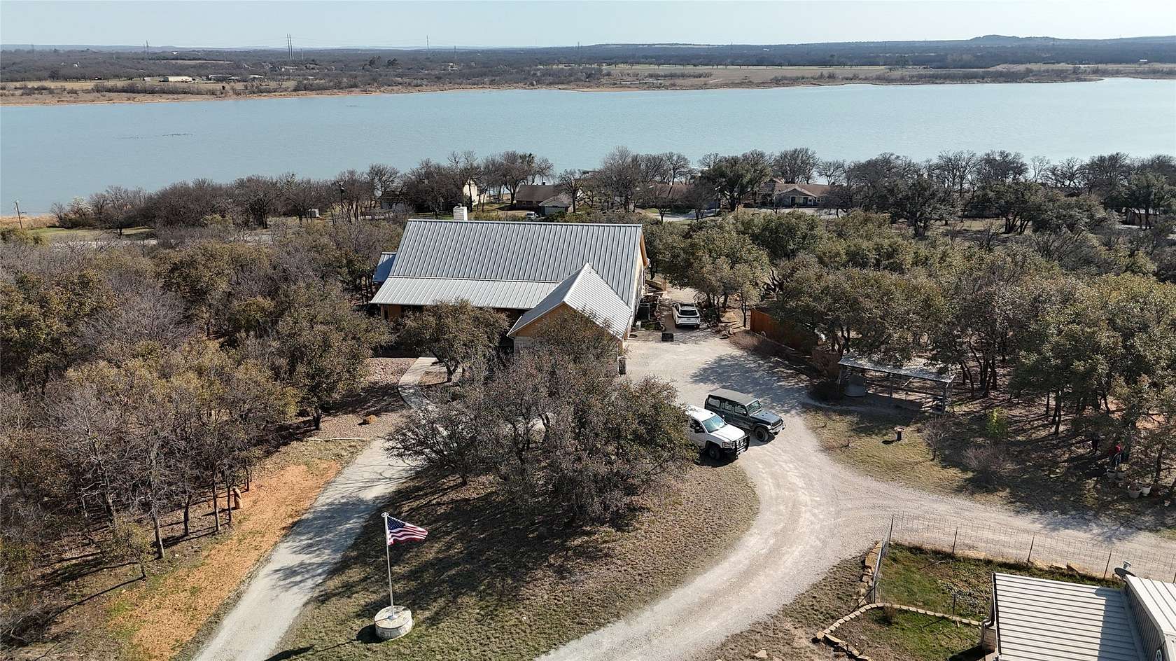 9 Acres of Land with Home for Sale in Graham, Texas