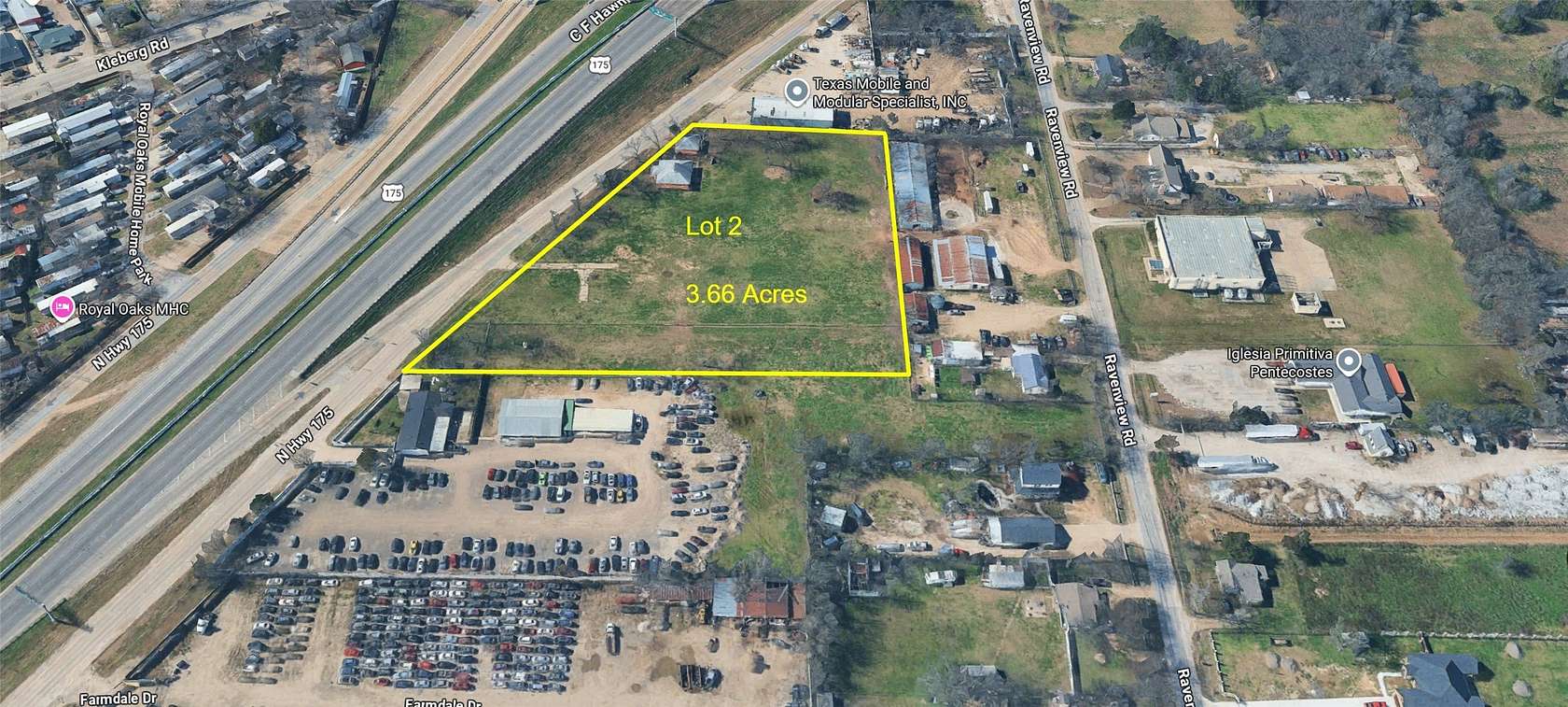 3.66 Acres of Commercial Land for Sale in Dallas, Texas
