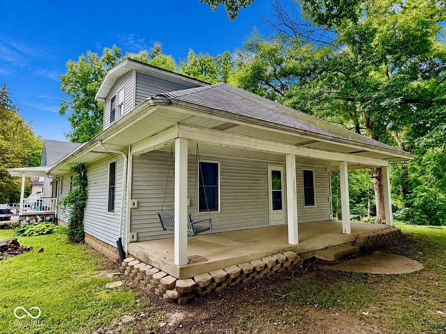 3 Acres of Land with Home for Sale in Mooresville, Indiana