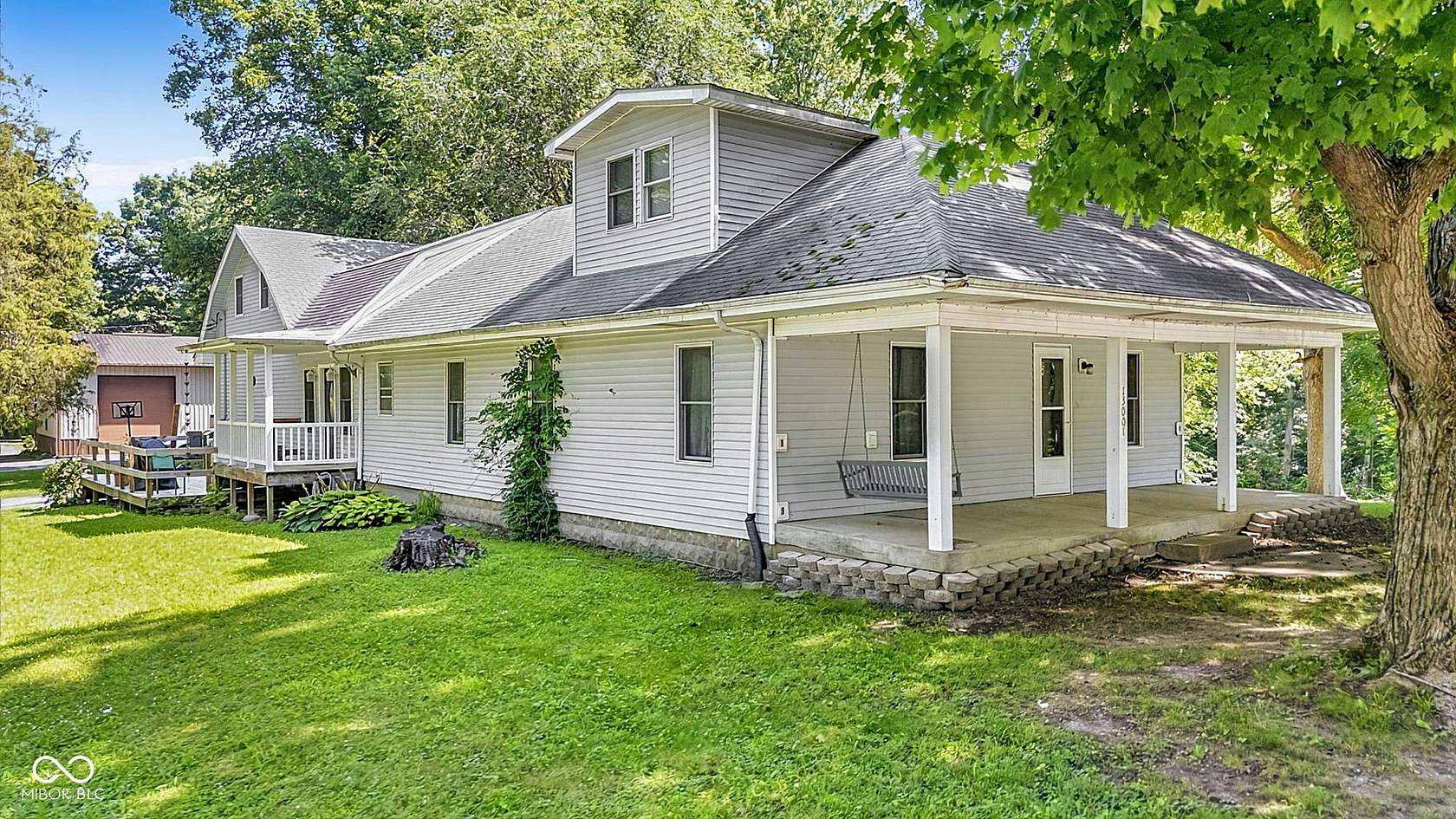 3 Acres of Land with Home for Sale in Mooresville, Indiana
