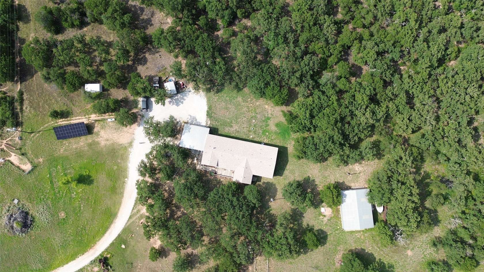 39.9 Acres of Agricultural Land with Home for Sale in Cisco, Texas