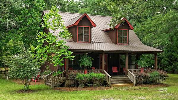 6.37 Acres of Land with Home for Sale in Millry, Alabama