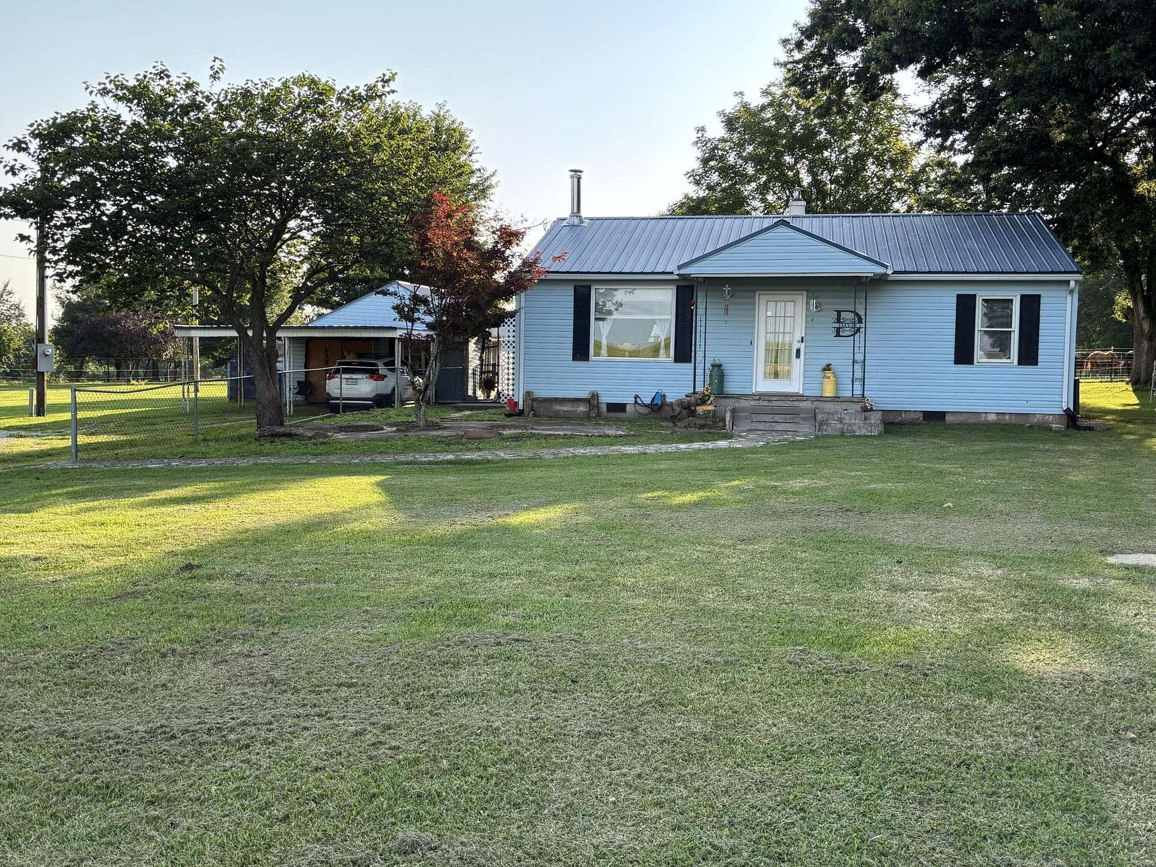 5 Acres of Land with Home for Sale in Ash Grove, Missouri