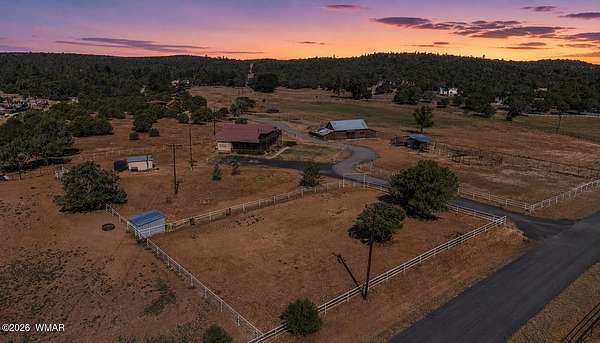 10.1 Acres of Land with Home for Sale in Pinedale, Arizona