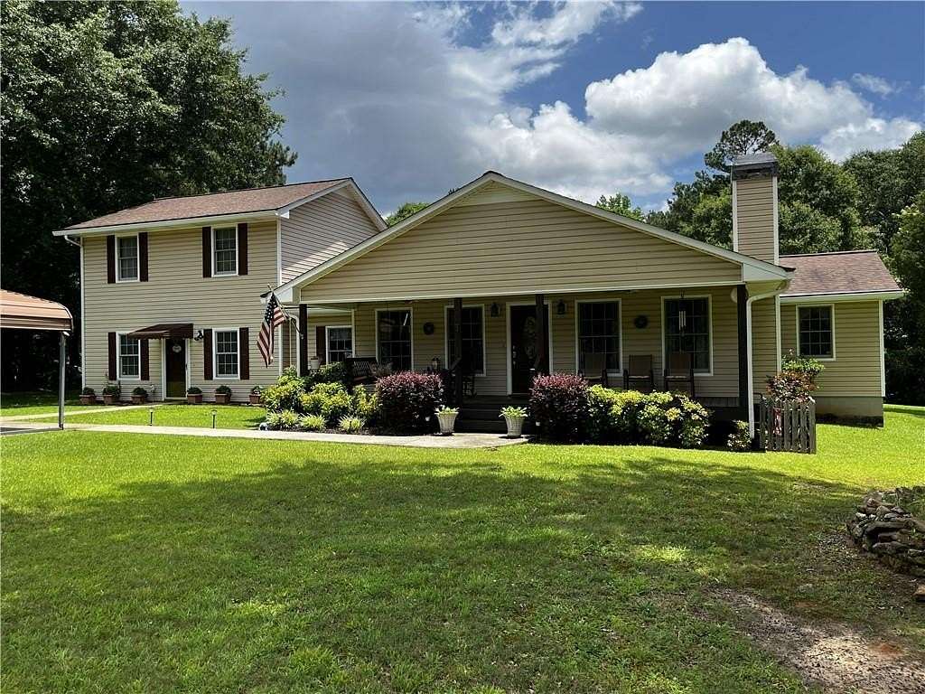 6.46 Acres of Land with Home for Sale in Villa Rica, Georgia