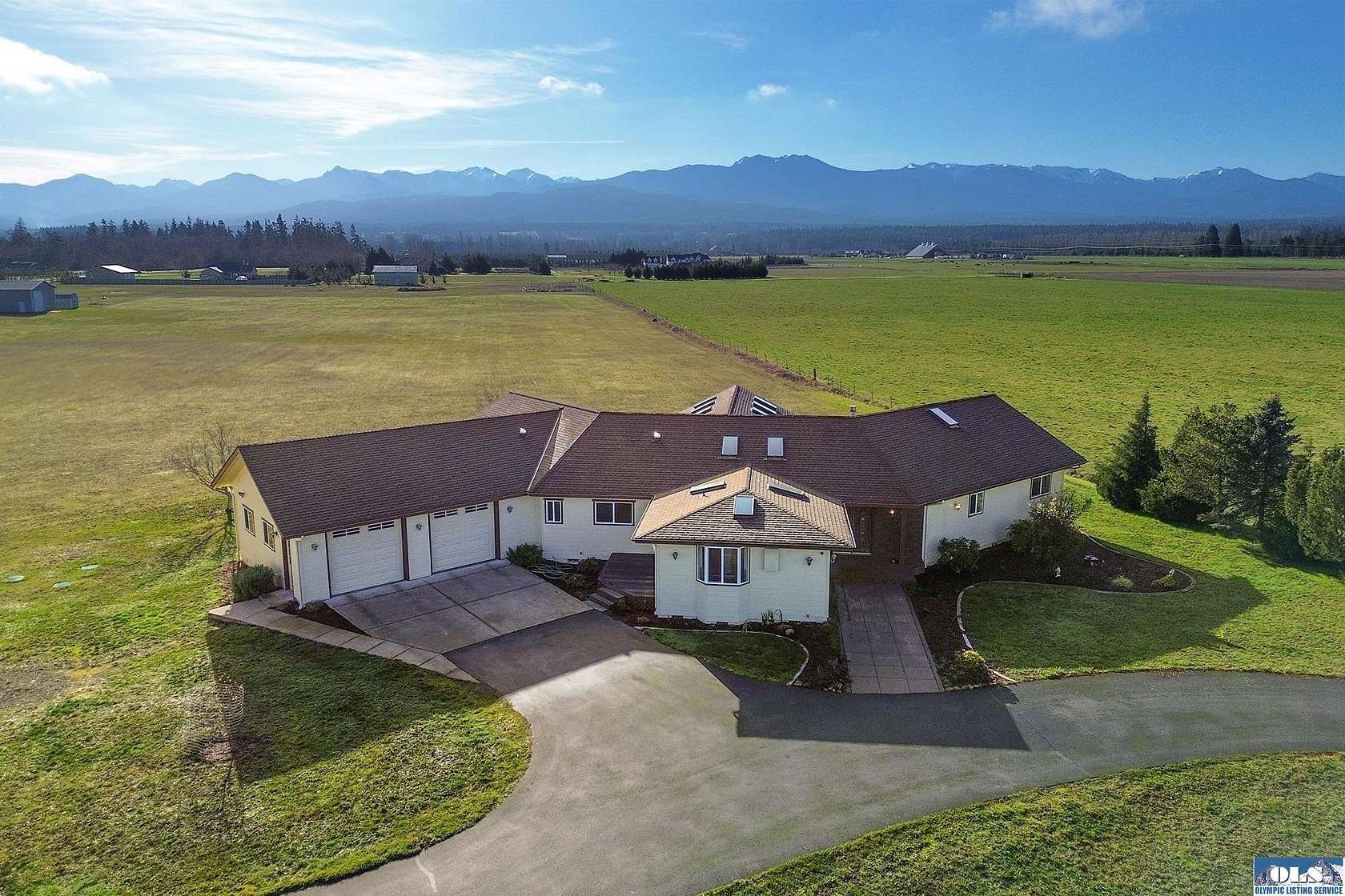 4.62 Acres of Land with Home for Sale in Sequim, Washington