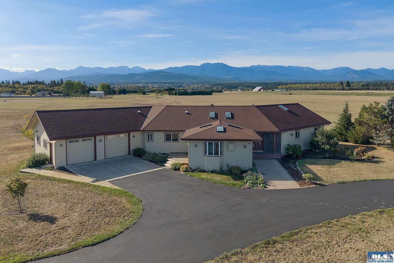 4.62 Acres of Land with Home for Sale in Sequim, Washington
