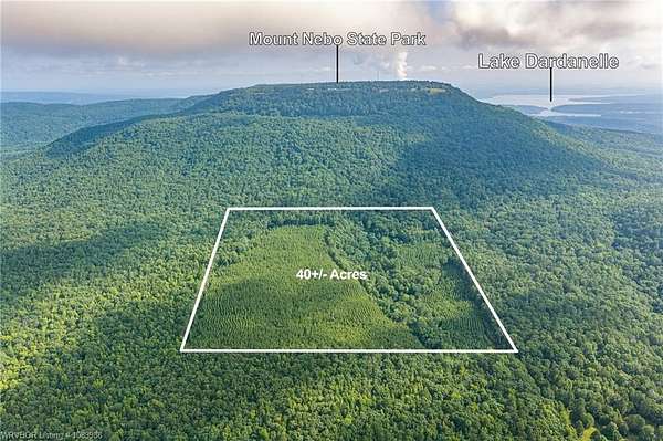 40 Acres of Recreational Land for Sale in Dardanelle, Arkansas
