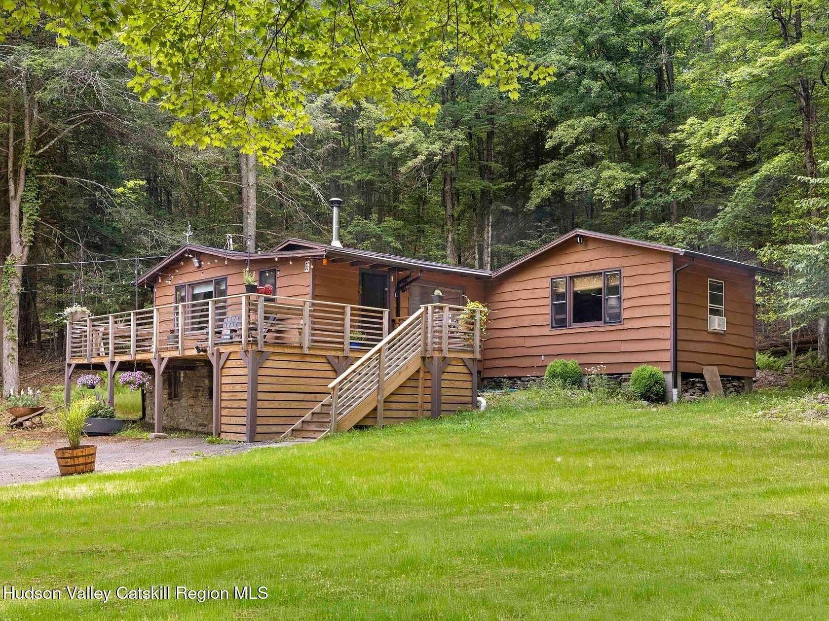 3.12 Acres of Land with Home for Sale in Phoenicia, New York