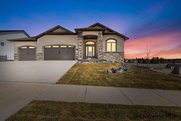 5.25 Acres of Land with Home for Sale in Cheyenne, Wyoming