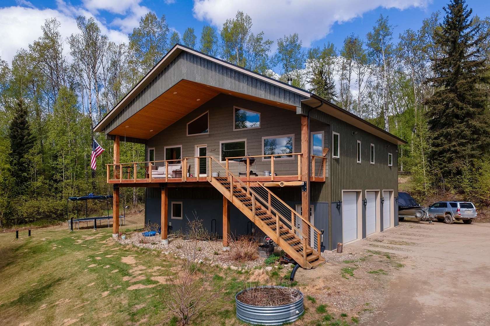 2 Acres of Land with Home for Sale in Fairbanks, Alaska