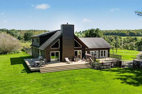16 Acres of Land with Home for Sale in East Meredith, New York