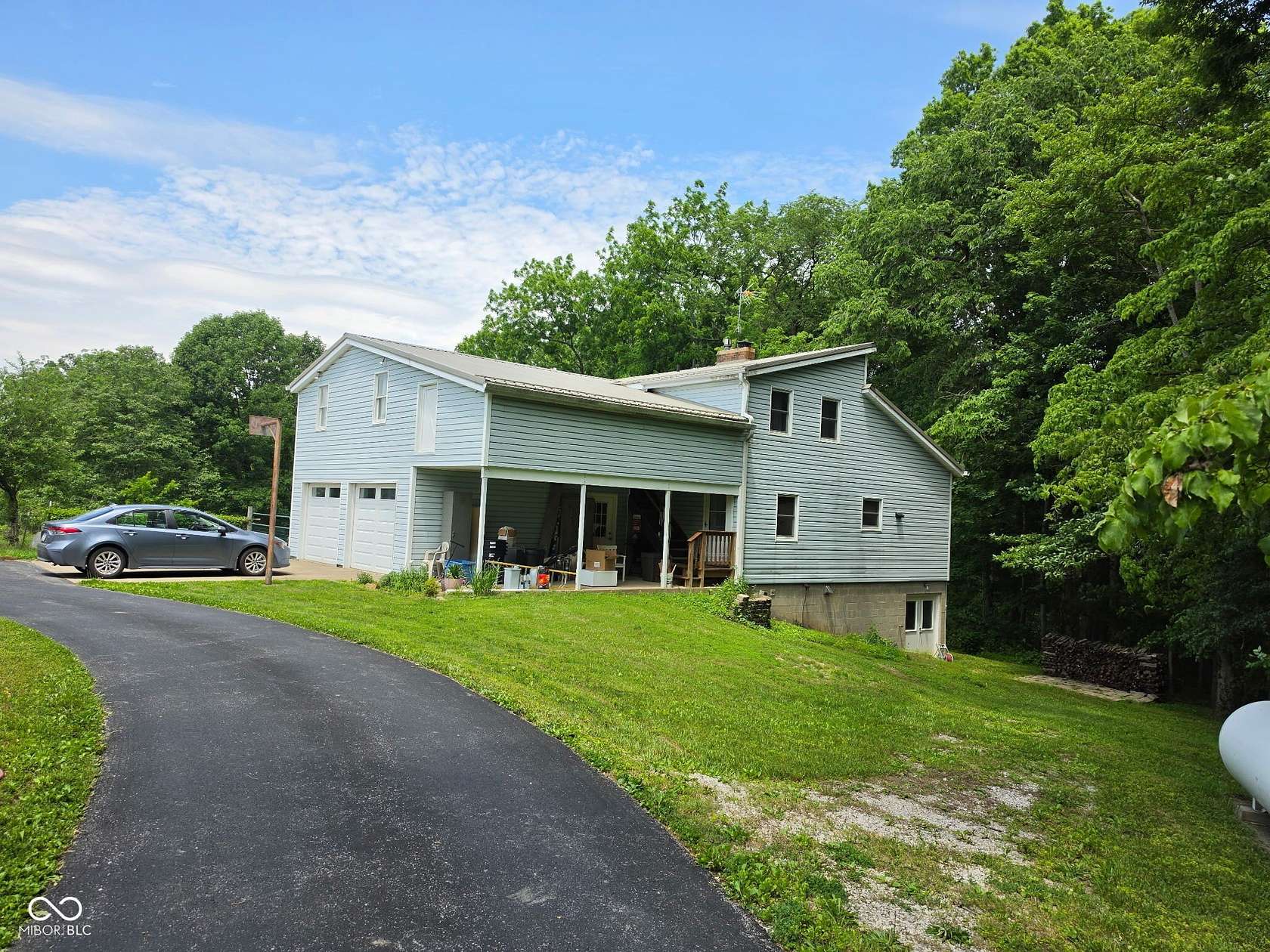 5.58 Acres of Land with Home for Sale in Martinsville, Indiana