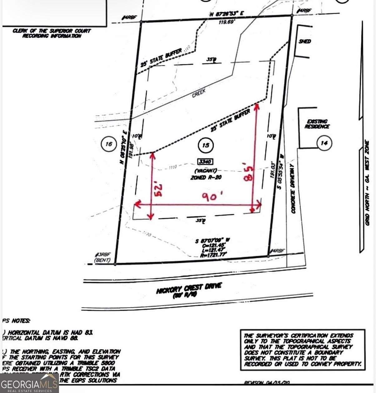 0.56 Acres of Residential Land for Sale in Marietta, Georgia