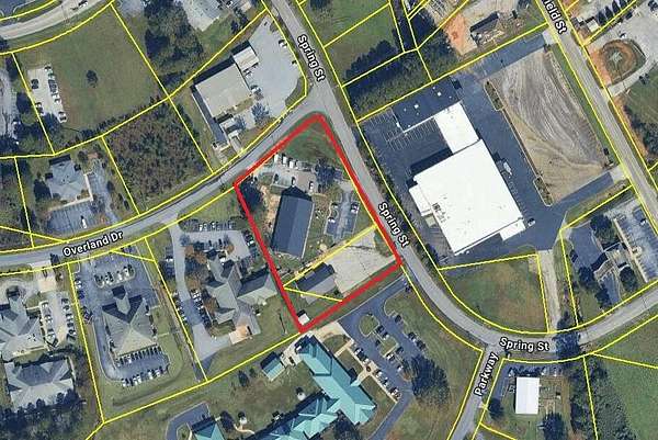 2.1 Acres of Improved Commercial Land for Sale in Greenwood, South Carolina