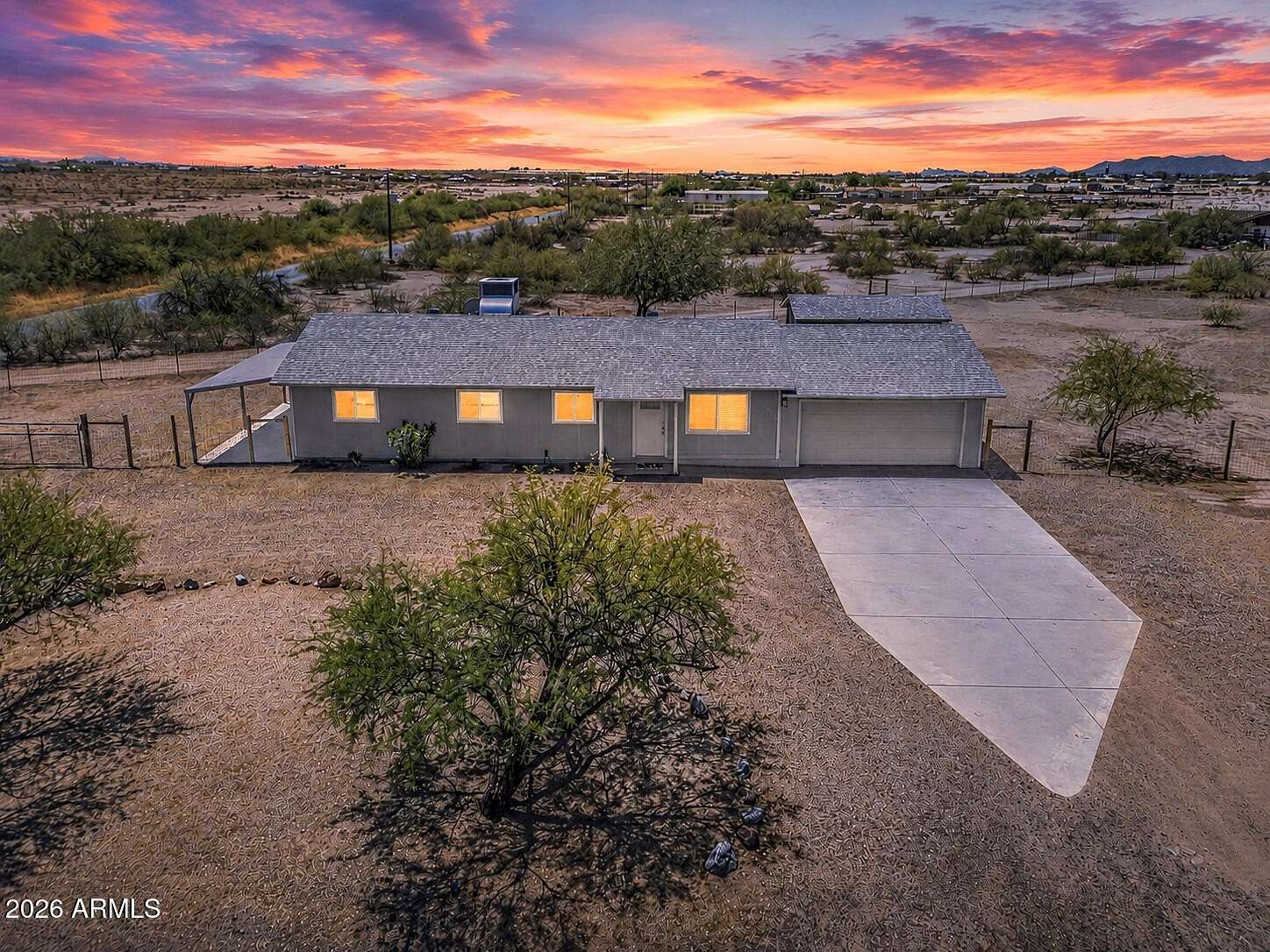 1.5 Acres of Land with Home for Sale in Casa Grande, Arizona