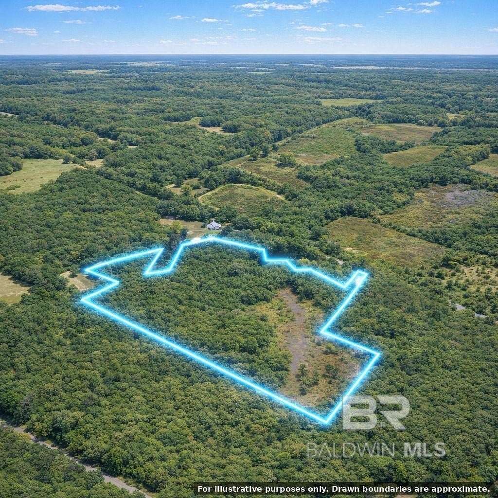 58 Acres of Recreational & Residential Land for Sale in Samson, Alabama
