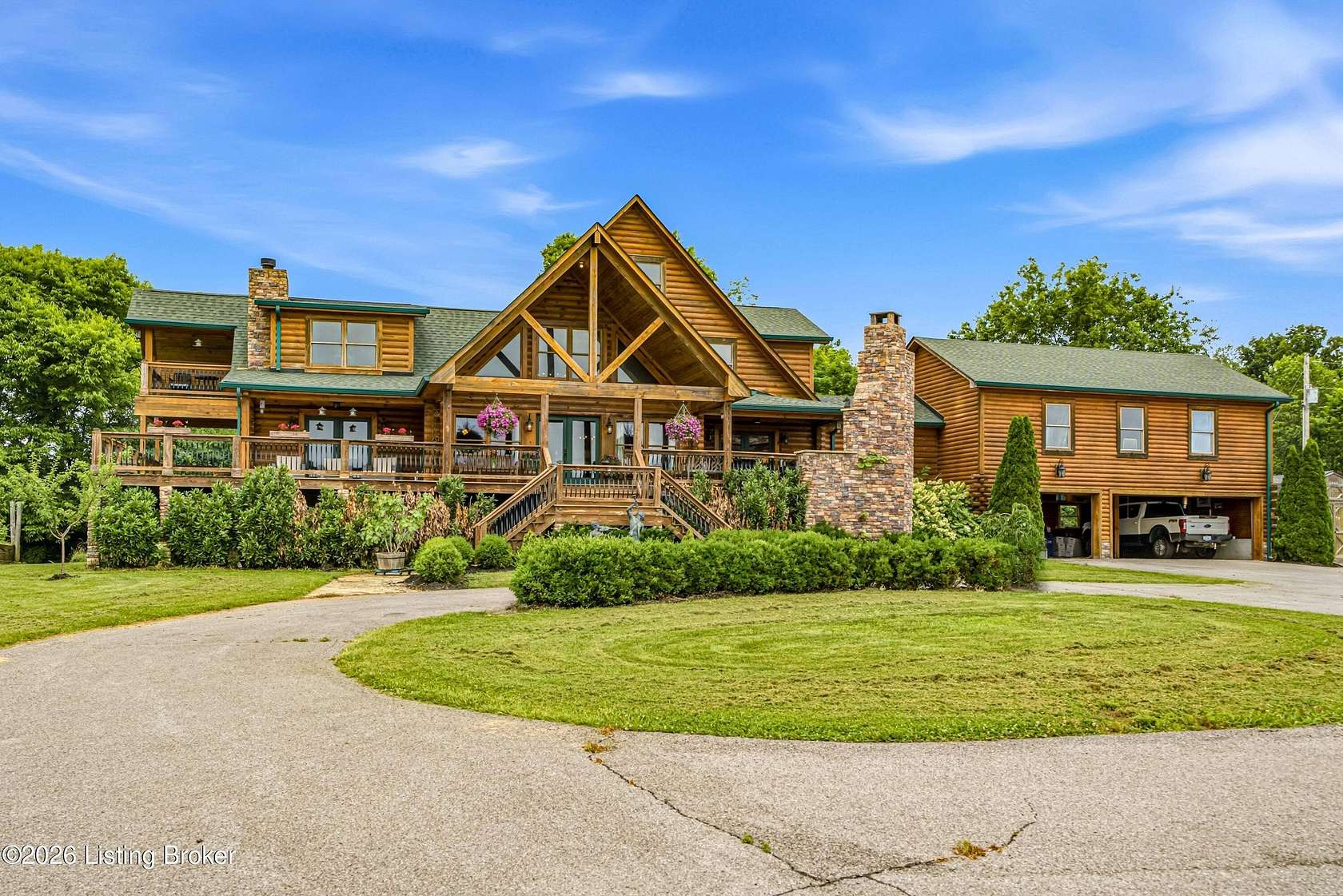 18.7 Acres of Land with Home for Sale in Shelbyville, Kentucky