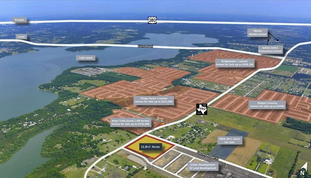 11.8 Acres of Land for Sale in Princeton, Texas