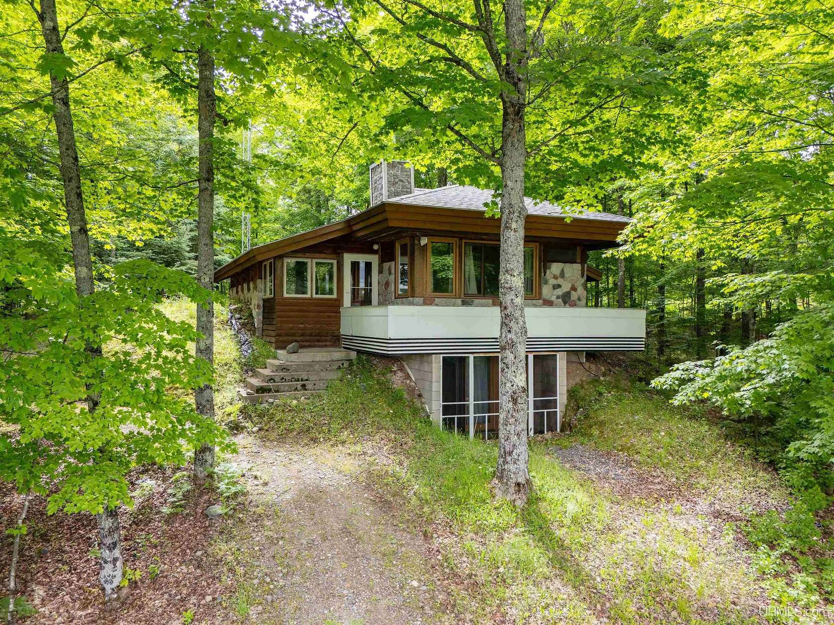 1.5 Acres of Land with Home for Sale in Iron River, Michigan