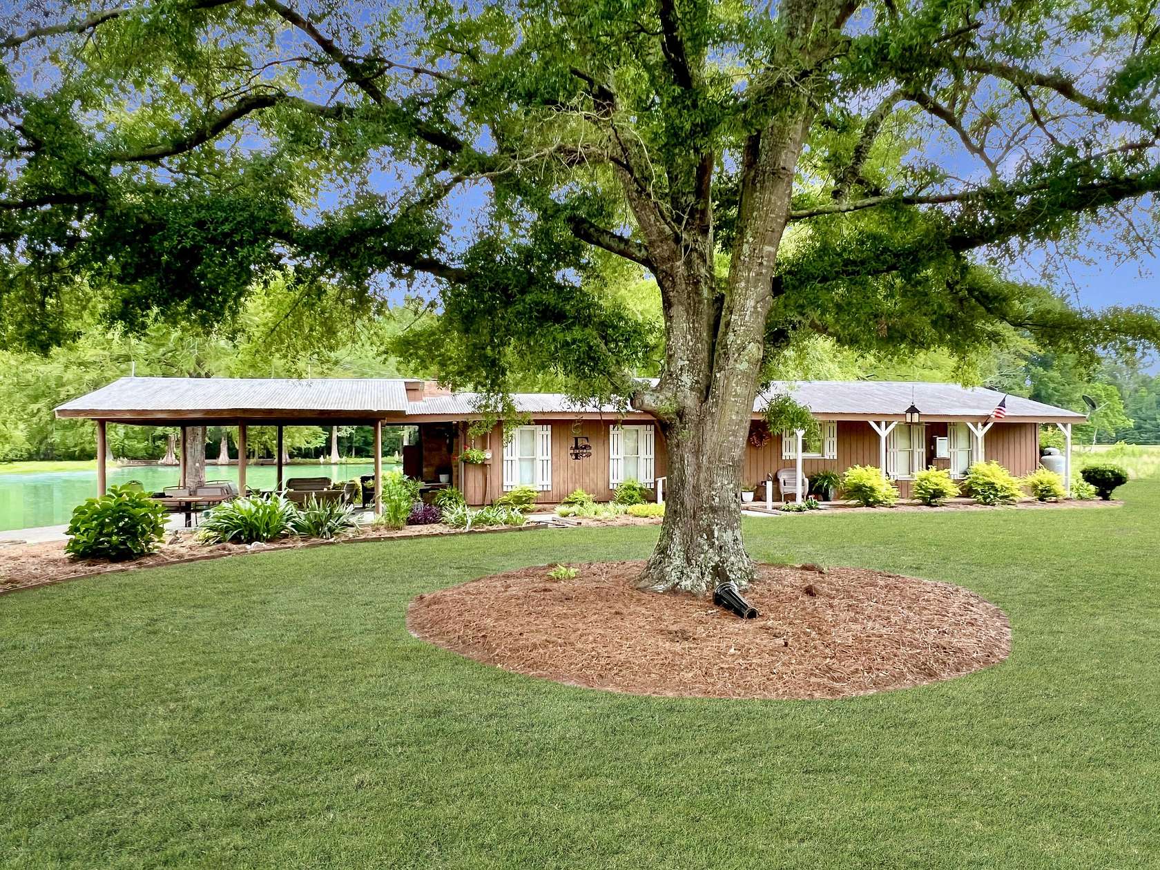 5.23 Acres of Land with Home for Sale in St. George, South Carolina