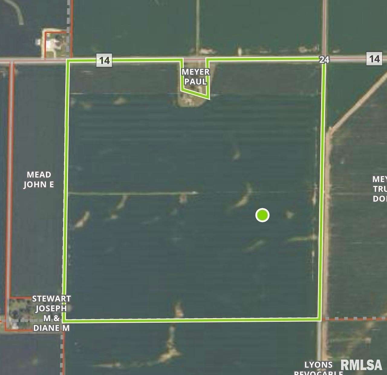 158 Acres of Agricultural Land for Sale in Amboy, Illinois