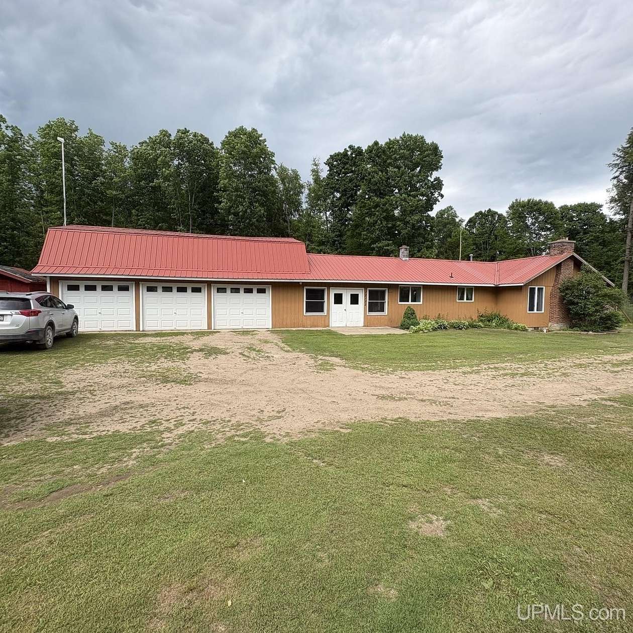 43 Acres of Land with Home for Sale in Rapid River, Michigan