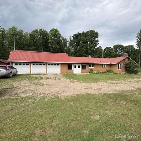 43 Acres of Land with Home for Sale in Rapid River, Michigan