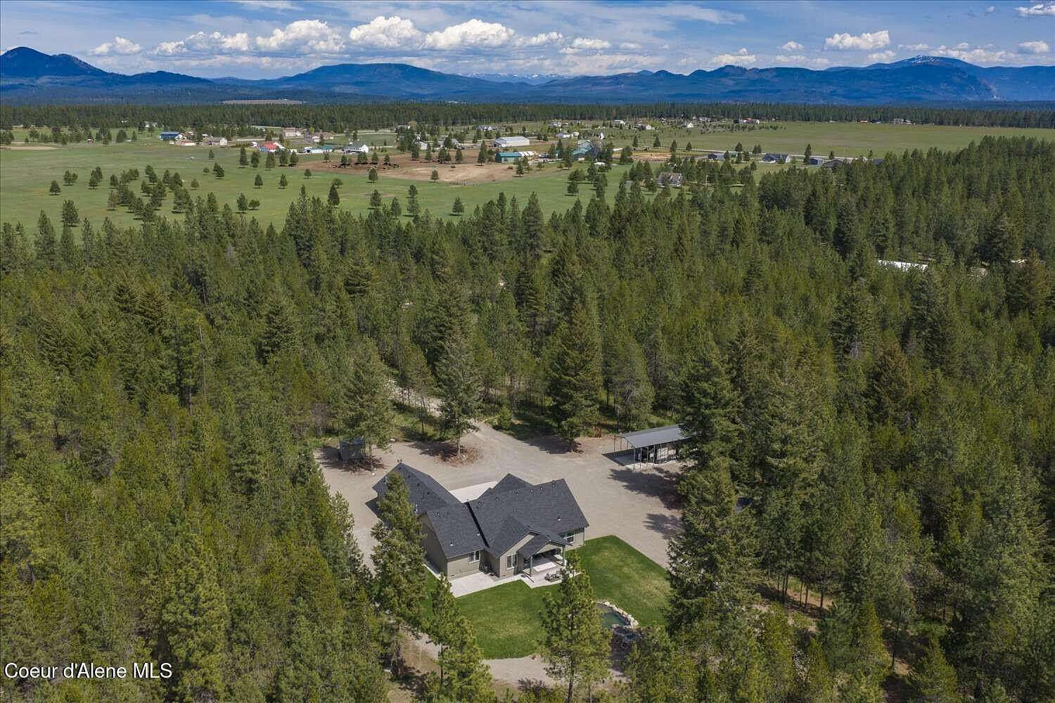 10 Acres of Land with Home for Sale in Athol, Idaho