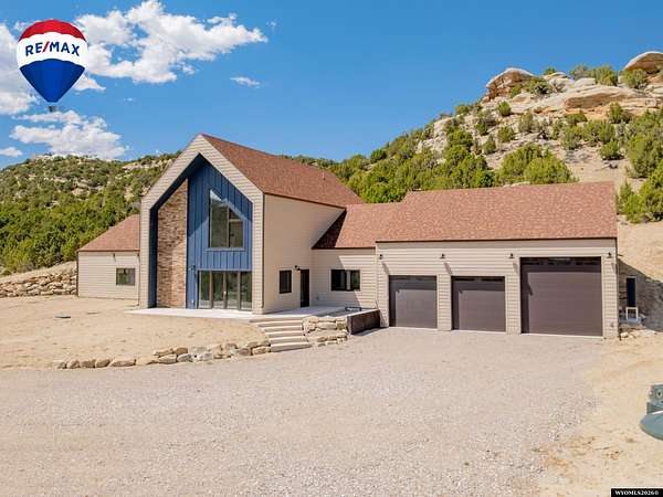 10.8 Acres of Land with Home for Sale in Lander, Wyoming