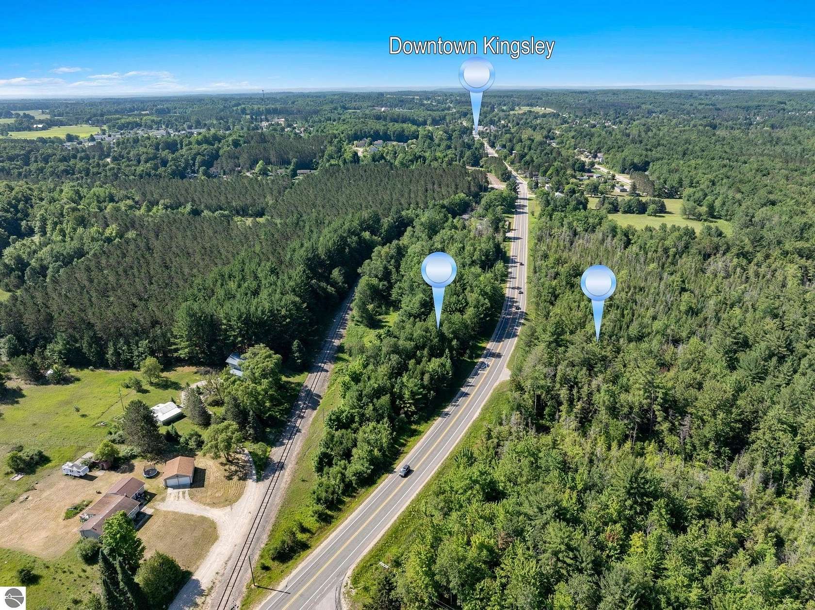 5 Acres of Residential Land for Sale in Kingsley, Michigan