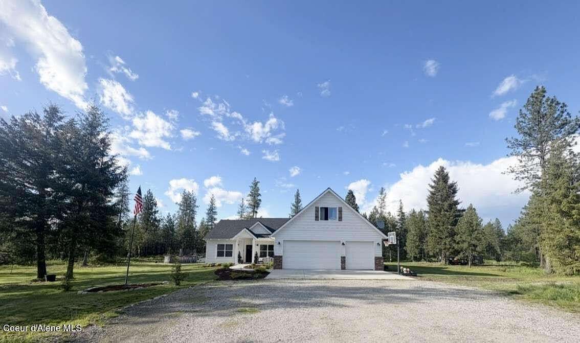 5 Acres of Land with Home for Sale in Athol, Idaho