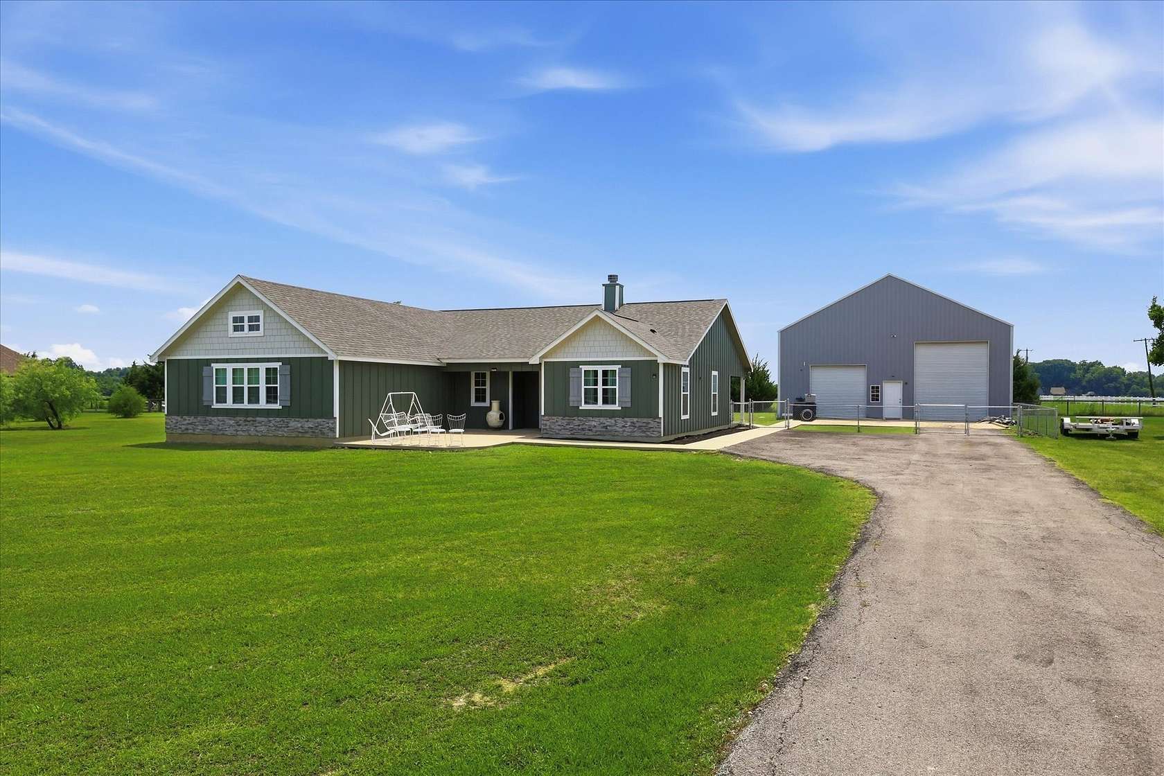 2 Acres of Land with Home for Sale in Ennis, Texas