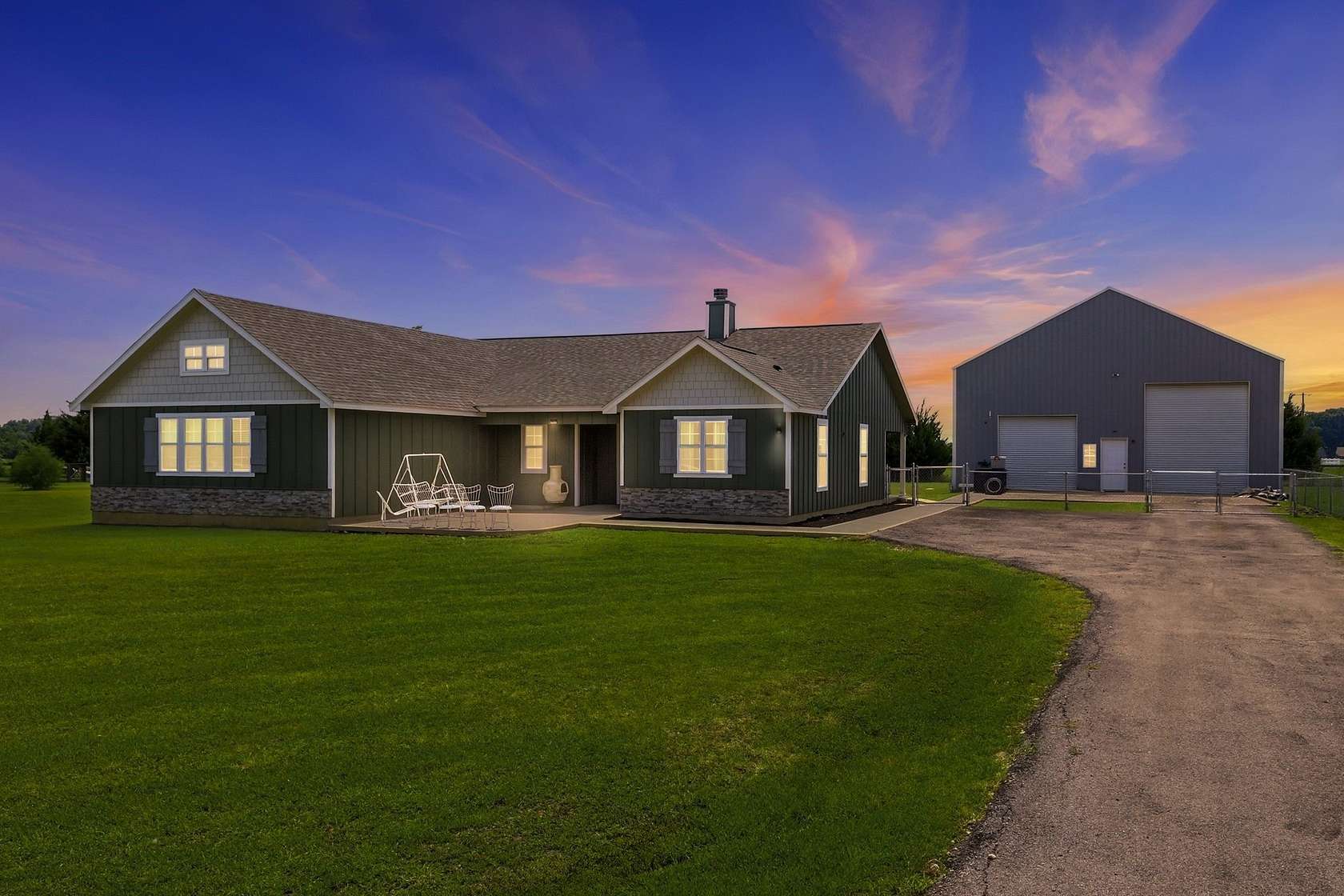 2 Acres of Land with Home for Sale in Ennis, Texas