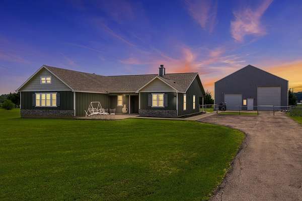 2 Acres of Land with Home for Sale in Ennis, Texas