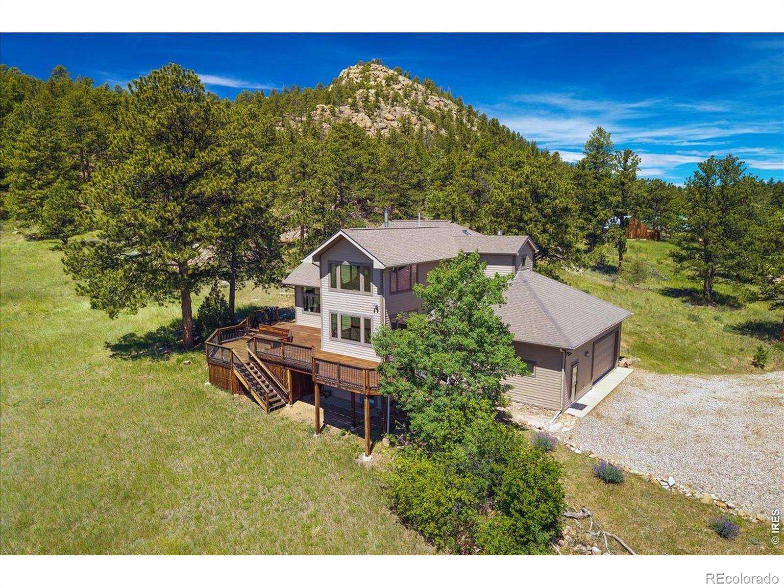 10 Acres of Land with Home for Sale in Red Feather Lakes, Colorado