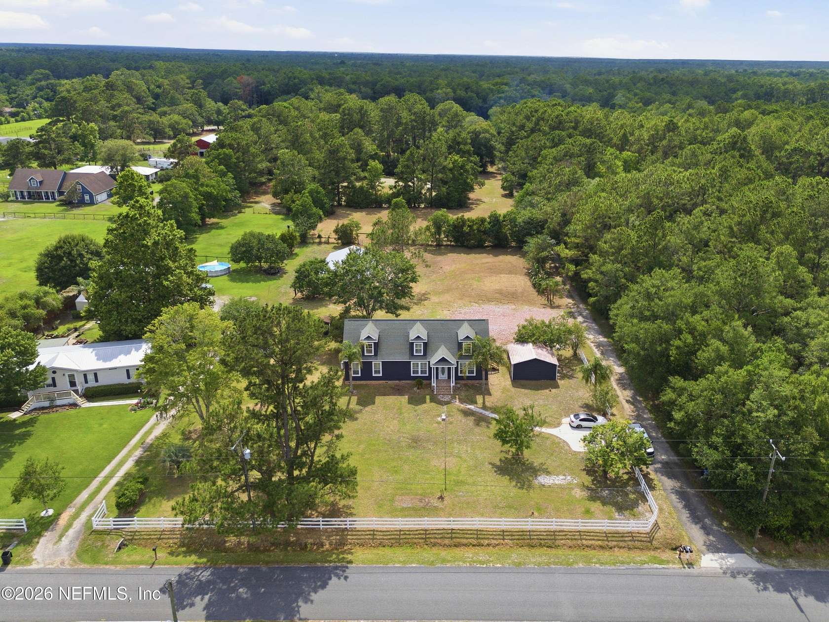 5 Acres of Land with Home for Sale in St. Augustine, Florida