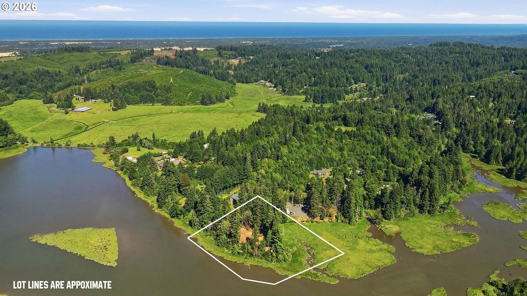 4.85 Acres of Residential Land for Sale in North Bend, Oregon