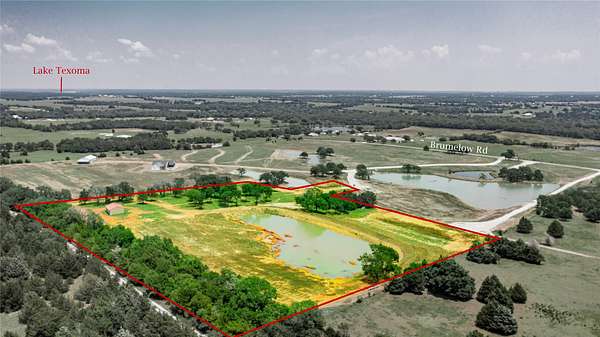 12.2 Acres of Recreational Land for Sale in Whitesboro, Texas