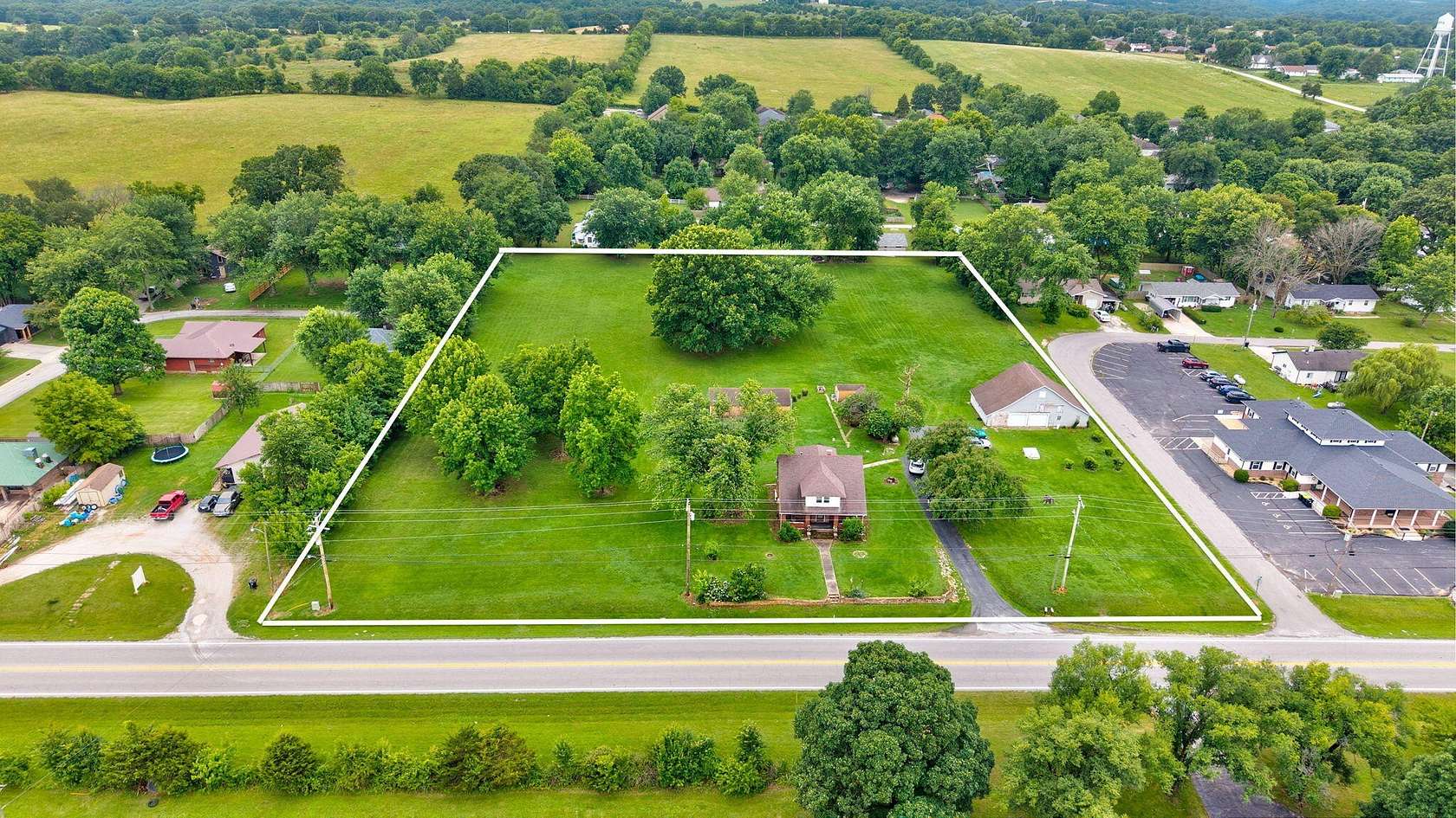 3.55 Acres of Improved Mixed-Use Land for Sale in Sparta, Missouri